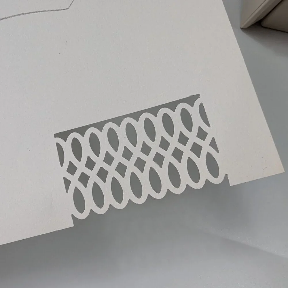 Martha Stewart Continuous Border Infinity Loops Paper Punch